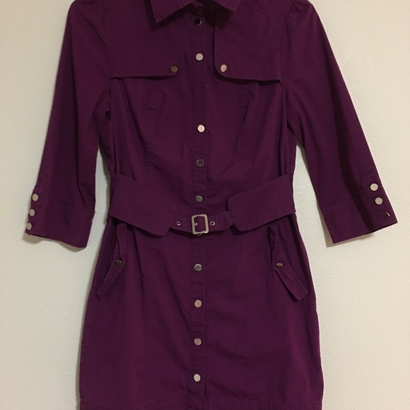 Purple Button Up coat/cardigan - Picture 2 of 7